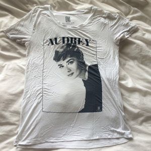 Audrey Hepburn tshirt