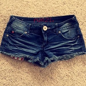 American Daisy Duke Denim Shorts