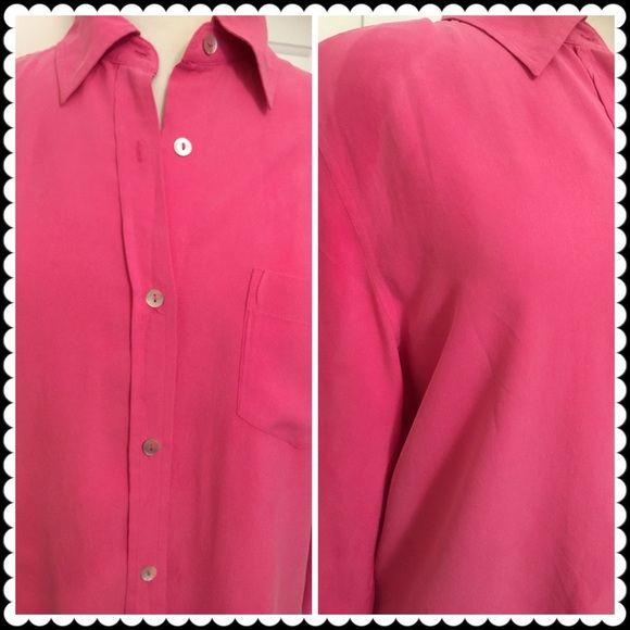 100% Silk Shirt - Picture 4 of 4