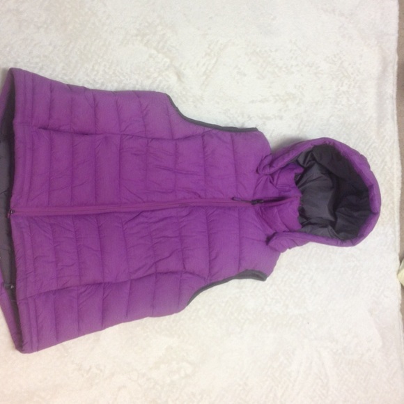 Cozy and cute purple vest