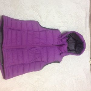 Cozy and cute purple vest