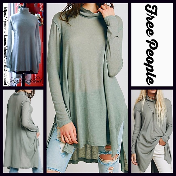 FREE PEOPLE TUNIC Pullover Swing Mini - Picture 3 of 4