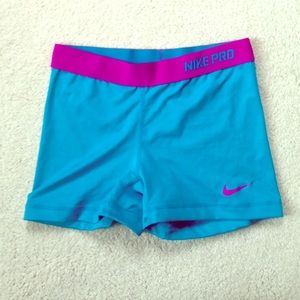 3" Nike pro shorts