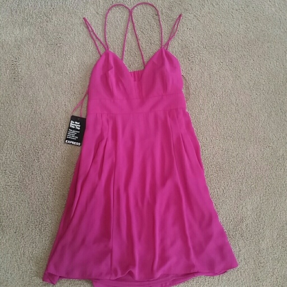 Express dress with strappy back