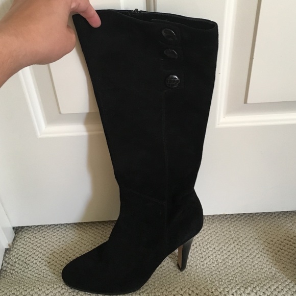 Suede Cole Haan boots. Size 9 1/2