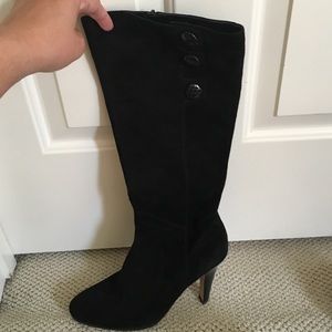 Suede Cole Haan boots. Size 9 1/2