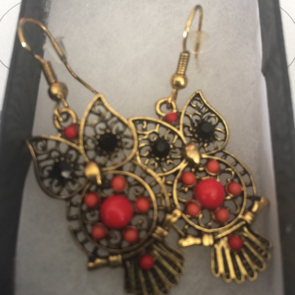 Owl earrings