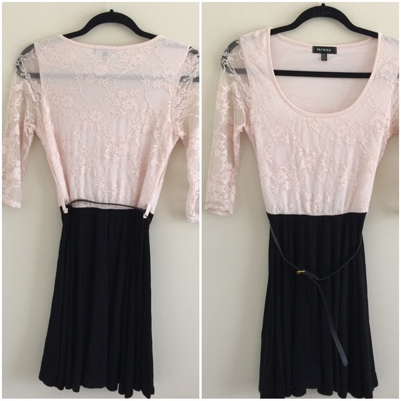 ASOS Lace Top Skater Dress - Picture 4 of 4