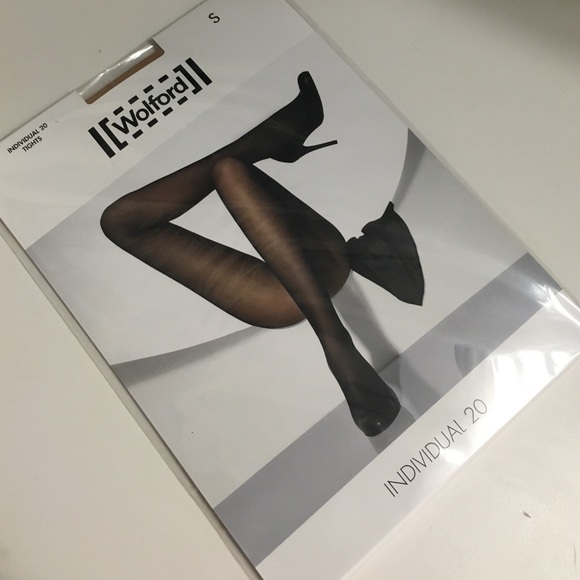 Wolford "Individual 20 Tights" in gobi color (S)