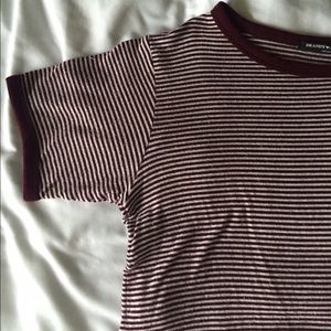 Stripe crop top