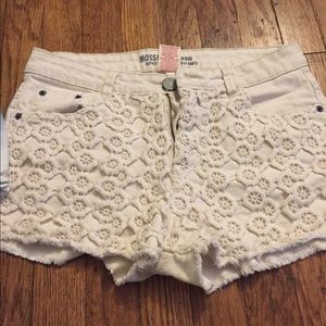 Crochet shorts
