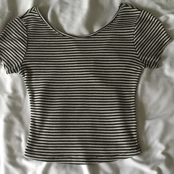 Stripe crop top - Picture 1 of 3