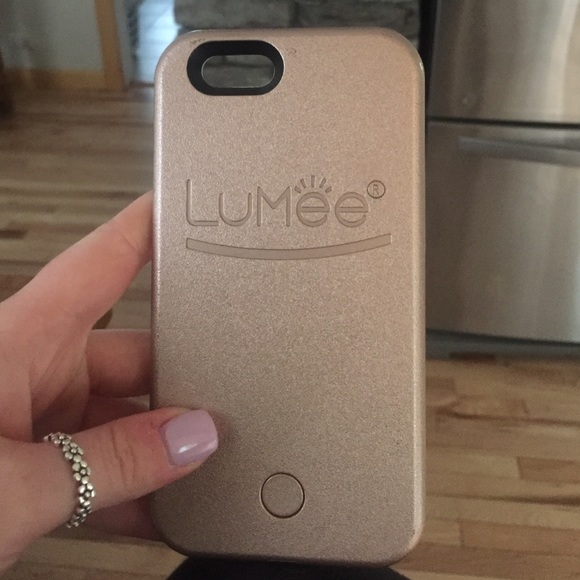 Rose gold Lumee case for iPhone 6
