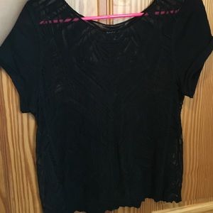 Black Express Cute Tee