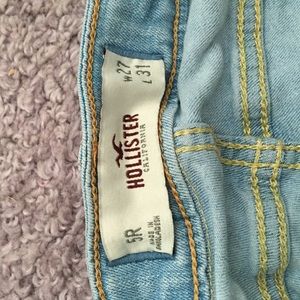 Light wash hollister jeans