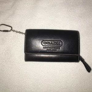 Coach wallet with key chain