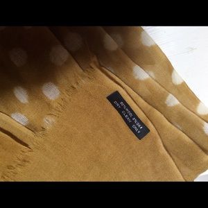 Nordstrom Accessories - 🛍 Polka Dot Mustard Yellow Scarf Wrap Nordstrom Accessories - 🛍 Polka Dot Mustard Yellow Scarf Wrap