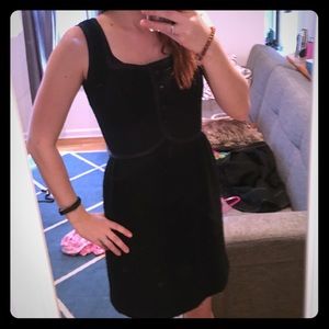 Black, wool dress and jacket purchased in Paris!