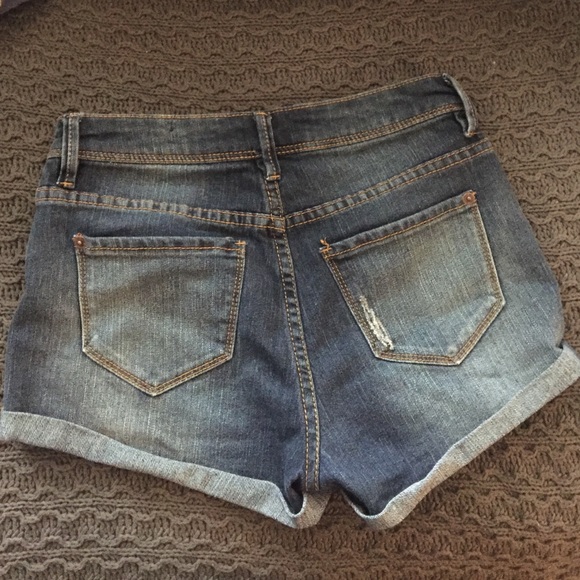 Jean high wasted shorts - Picture 2 of 2