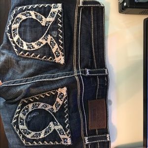 Big star. Size 27. Traditional jean capris.