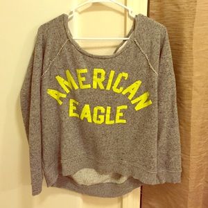 Off the Shoulder AE Sweatershirt