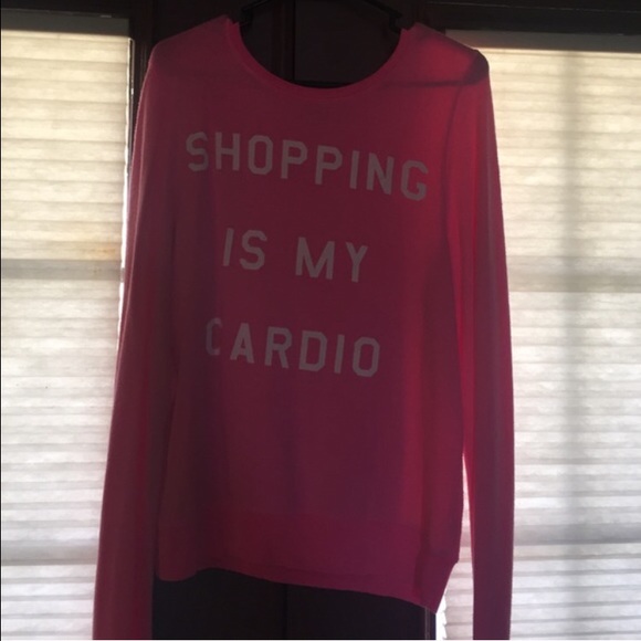 Wildfox shopping is my cardio sweater