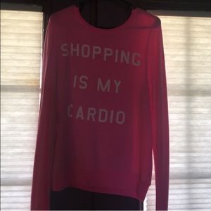 Wildfox shopping is my cardio sweater