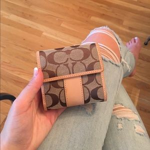 Authentic coach wallet