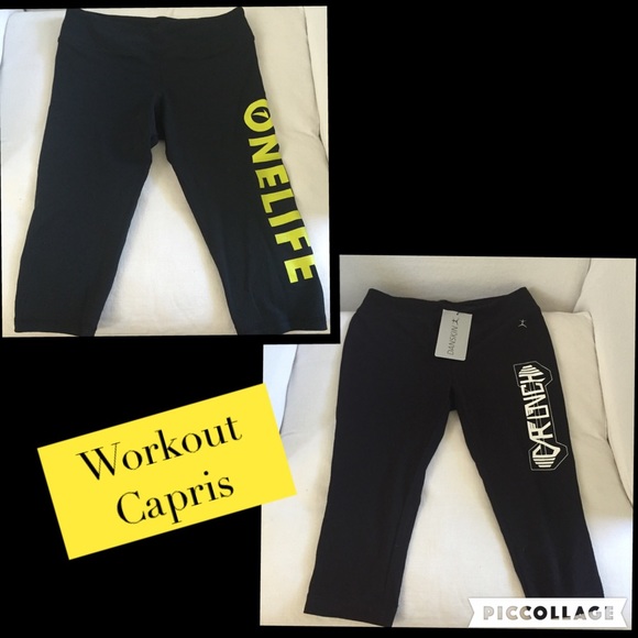 NEW!! Super Cute Workout Capris (2 Pairs!)