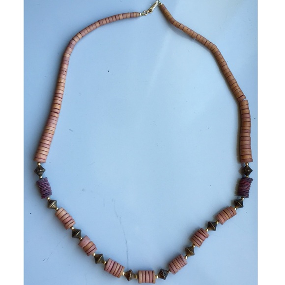 Coral Bohemian Necklace