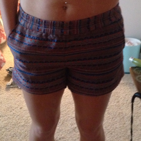 100% polyester shorts with a fun print!