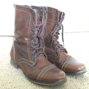 Steve Madden troopa/combat boots