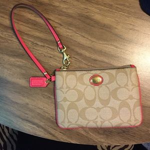 Coach wristlet