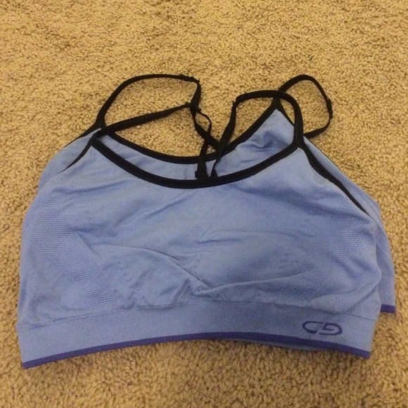 Blue sports bra - Picture 1 of 3