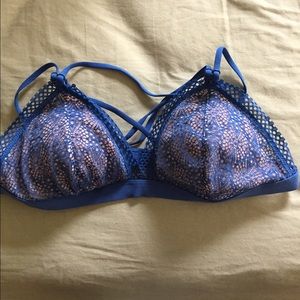 VS blue/tan bralett