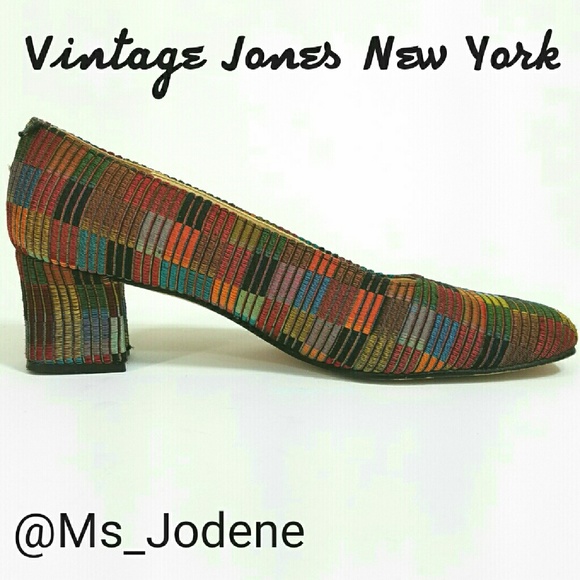 VINTAGE 70s-Jones New York Shoes, Heels, Retro