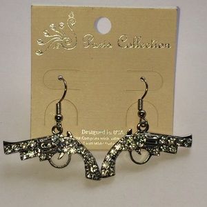 Gun earrings
