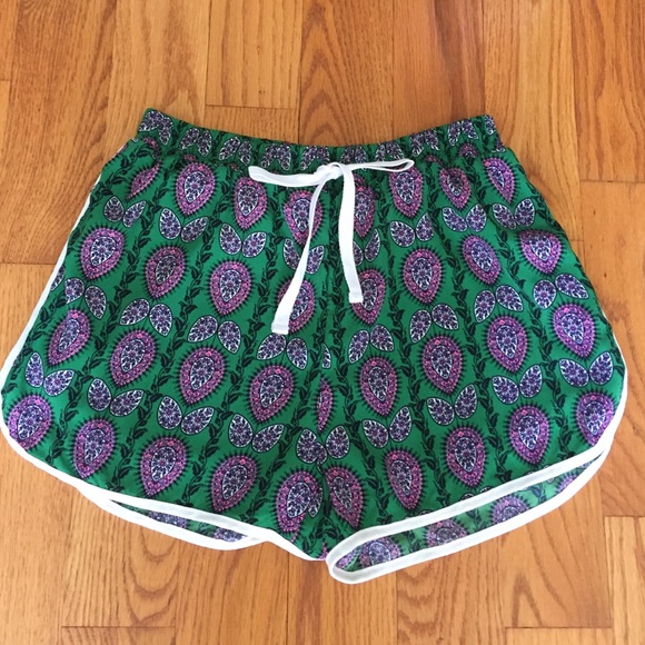 Peach Love Patterned Shorts - Picture 1 of 2