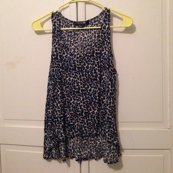 Cheetah print tank top - Picture 1 of 1
