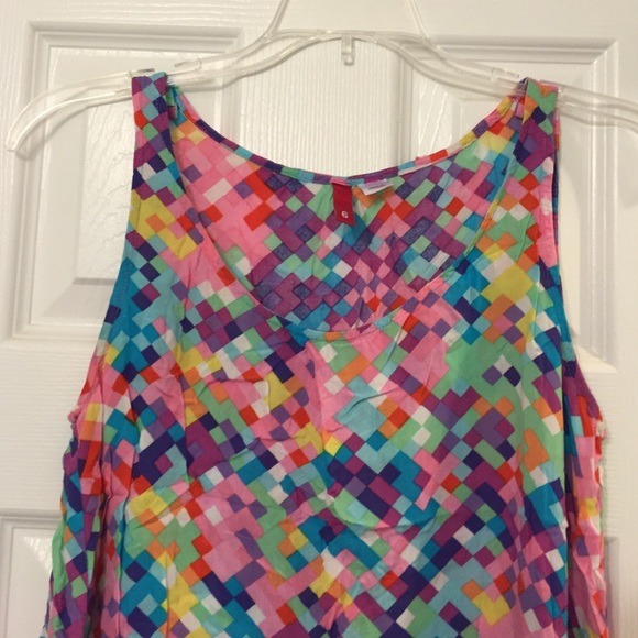 Multi-Color Crop Top - Picture 2 of 2