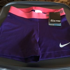 Brand New Nike Pro Dri-Fit Shorts