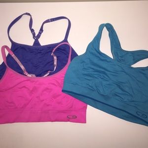 3 Champion Sports Bras