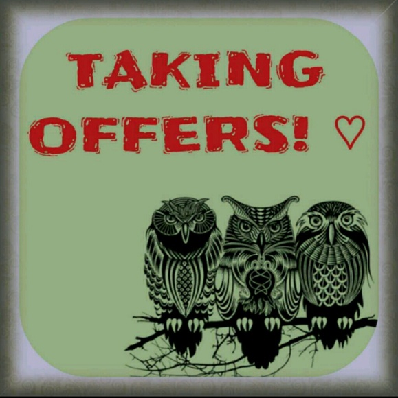 Taking offers if you feel like my price is high :)