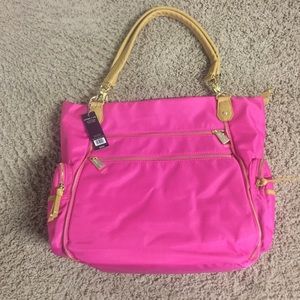 Olivia + Joy Zap Zoom Tote in Fushia