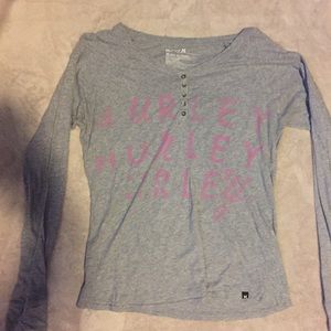 Hurley long sleeve shirt
