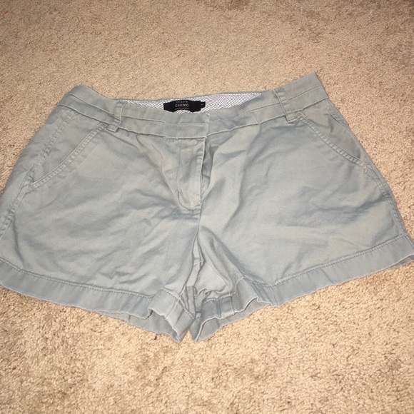 J Crew Chino Shorts, 4" length, great condition!