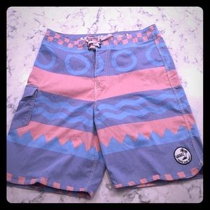 Men's Vans Boardshorts Swim Trunks Sz 34