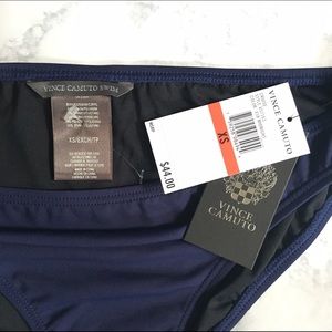 NEW Vince Camuto Navy Swim Bottom
