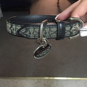 Authentic Coach Dog Collar
