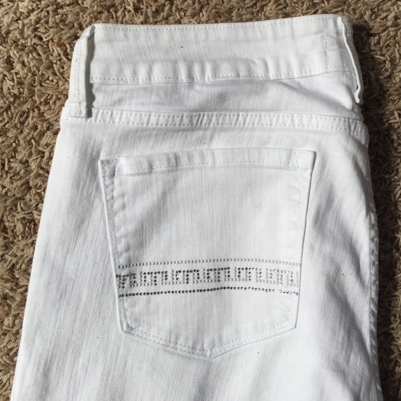 NYDJ white crop jeans Size 12